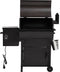 vidaXL Pelletbarbecue met schoorsteen 104 cm ijzer zwart