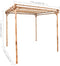 vidaXL - Pergola - 170x170x220 - cm - bamboe