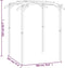 vidaXL - Pergola - 180x197x210 - cm - geïmpregneerd - grenenhout