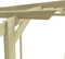 vidaXL - Pergola - 180x197x210 - cm - geïmpregneerd - grenenhout