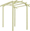 vidaXL - Pergola - 180x197x210 - cm - geïmpregneerd - grenenhout