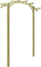 vidaXL - Pergola - 180x210x40 - cm - geïmpregneerd - grenenhout