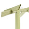 vidaXL - Pergola - 180x210x40 - cm - geïmpregneerd - grenenhout