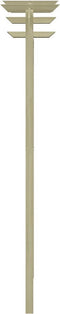 vidaXL - Pergola - 180x210x40 - cm - geïmpregneerd - grenenhout