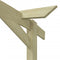 vidaXL - Pergola - 180x210x40 - cm - geïmpregneerd - grenenhout