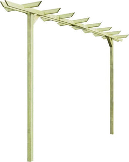 vidaXL - Pergola - 360x200x60 - cm - geïmpregneerd - grenenhout