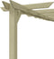 vidaXL - Pergola - 360x200x60 - cm - geïmpregneerd - grenenhout