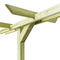 vidaXL - Pergola - 360x200x60 - cm - geïmpregneerd - grenenhout