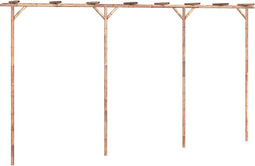 vidaXL - Pergola - 385x40x205 - cm - bamboe