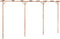 vidaXL - Pergola - 385x40x205 - cm - bamboe