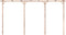 vidaXL - Pergola - 385x40x205 - cm - bamboe