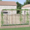 vidaXL - Pergola - 385x40x205 - cm - bamboe