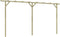 vidaXL - Pergola - 410x40x203 - cm - hout