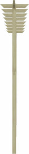 vidaXL - Pergola - 410x40x203 - cm - hout