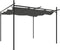 vidaXL - Pergola - met - uitschuifbaar - dak - 295x292x230 - antracietkleurig