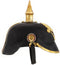 vidaXL Pickelhaube Germaans replica LARP staal zwart