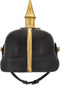 vidaXL Pickelhaube Germaans replica LARP staal zwart