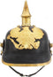 vidaXL Pickelhaube Germaans replica LARP staal zwart