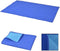 vidaXL - Picknickkleed - 150x200 - cm - blauw - en - lichtblauw