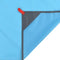 vidaXL - Picknickkleed - met - haringen - 205x155 - cm - blauw