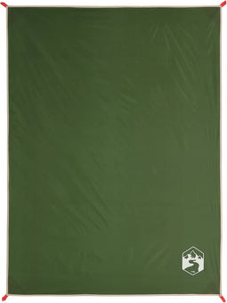 vidaXL - Picknickkleed - met - haringen - 205x155 - cm - groen