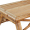 vidaXL - Picknicktafel - 115x115x81 - cm - bamboe