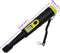 vidaXL - Pinpointer - metaaldetector - met - LCD-scherm - zwart - en - geel