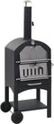 vidaXL - Pizzaoven - op - houtskool - met - terracotta - pizzasteen