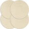 vidaXL - Placemats - 4 - st - 38 - cm - jute - en - katoen - natuurlijk - en - antraciet