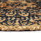 vidaXL - Placemats - 4 - st - rond - 38 - cm - jute - donkerblauw