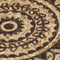 vidaXL - Placemats - 4 - st - rond - 38 - cm - jute - donkerbruin