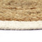 vidaXL - Placemats - 4 - st - rond - 38 - cm - jute - en - katoen - natuurlijk