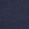 vidaXL - Placemats - 4 - st - rond - 38 - cm - katoen - effen - marineblauw