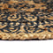 vidaXL - Placemats - 6 - st - rond - 38 - cm - jute - donkerblauw