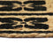 vidaXL - Placemats - 6 - st - rond - 38 - cm - jute - zwart