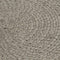 vidaXL - Placemats - 6 - st - rond - 38 - cm - katoen - effen - grijs