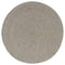vidaXL - Placemats - 6 - st - rond - 38 - cm - katoen - effen - grijs