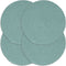 vidaXL-Placemats-6-st-rond-38-cm-katoen-effen-groen