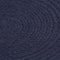 vidaXL - Placemats - 6 - st - rond - 38 - cm - katoen - effen - marineblauw