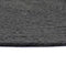 vidaXL - Placemats - 6 - st - rond - 38 - cm - katoen - effen - donkergrijs