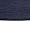 vidaXL - Placemats - 6 - st - rond - 38 - cm - katoen - effen - marineblauw