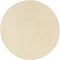 vidaXL - Placemats - 6 - st - rond - 38 - cm - katoen - natuurlijk