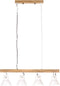 vidaXL Plafondlamp industrieel E27 mangohout wit