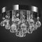 vidaXL Plafondlamp kroonluchterontwerp kristal chroom