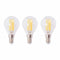 vidaXL Plafondlamp met 3 filament LED-lampen 12 W