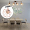 vidaXL Plafondlamp met 4 spotlights E14 zwart en koper