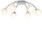 vidaXL Plafondlamp met 6 LED-lampen G9 240 W