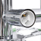 vidaXL Plafondlamp met acryl kristallen bladarmen voor 5xE14 groen