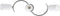 vidaXL Plafondlamp met keramieke cilindervormige kappen 3xE14 wit