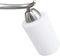 vidaXL Plafondlamp met keramieke cilindervormige kappen 3xE14 wit